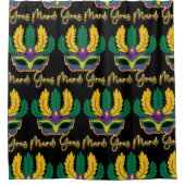 Rideaux De Douche Masque de Mardi gras (Devant)