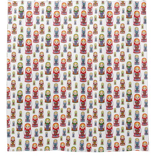 Rideaux De Douche Matreshka (Devant)