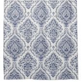 Rideaux De Douche Médaille Bleu Indigo (Devant)