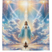 Rideaux De Douche Méditation et guide spirituel (Devant)