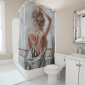 Rideaux De Douche Mediterranean Breeze (En situation)