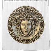 Rideaux De Douche Medusa d'or (Devant)