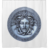 Rideaux De Douche Medusa en argent (Devant)