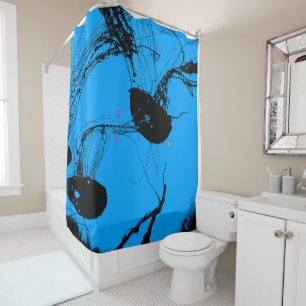 Rideaux De Douche Méduses - Animaux marins