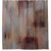 Rideaux De Douche Mélange des tons de la Terre (Devant)