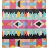 Rideaux De Douche Mélange Motif couleur (Devant)