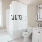 RIDEAUX DE DOUCHE MÉMOIRE (En situation)