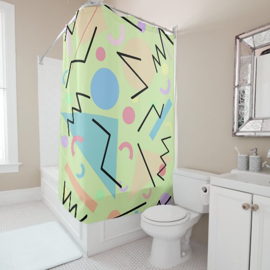 Rideaux De Douche Memphis No 103 (En situation)