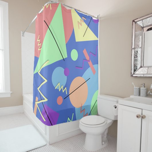 Rideaux De Douche Memphis No 5 (En situation)