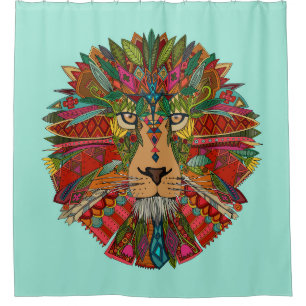 Rideaux De Douche menthe de lion