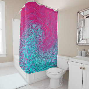 Rideaux De Douche Mer psychédélique.......