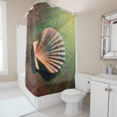 Rideaux De Douche Mer Shell (En situation)