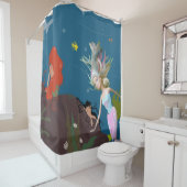 Rideaux De Douche Mérmaid Célèbre (En situation)