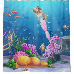 Rideaux De Douche Mérmaid Célèbre