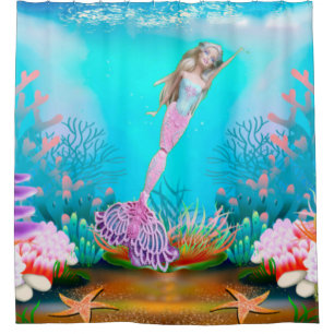 Rideaux De Douche Mérmaid Célèbre