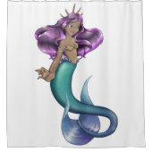 Rideaux De Douche Mermaid Iole (Devant)