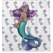 Rideaux De Douche Mermaid Iole (Devant)