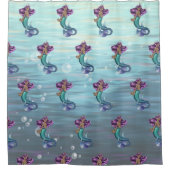 Rideaux De Douche Mermaid Iole (Devant)