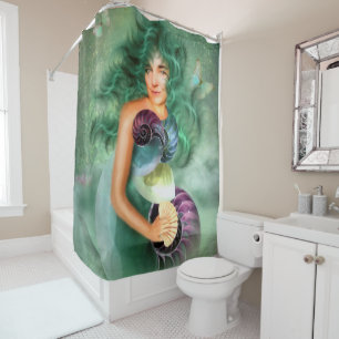 Rideaux De Douche Mermaid Meike