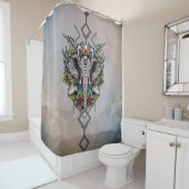 Rideaux De Douche Merveilleux éléphant (En situation)