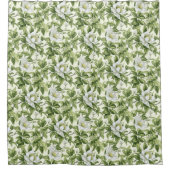 Rideaux De Douche Merveilleux motif floral classique (Devant)