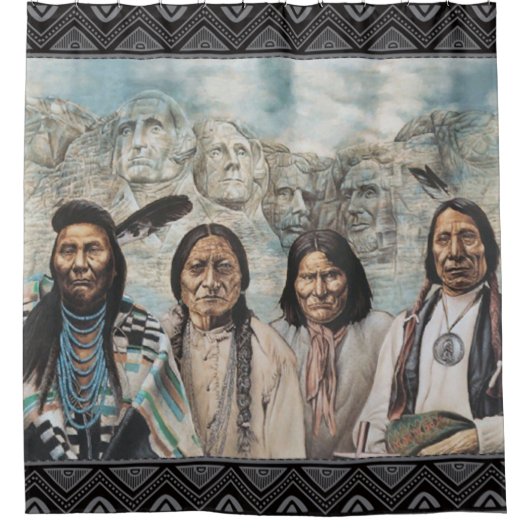 Rideaux De Douche Mes pères fondateurs (Devant)