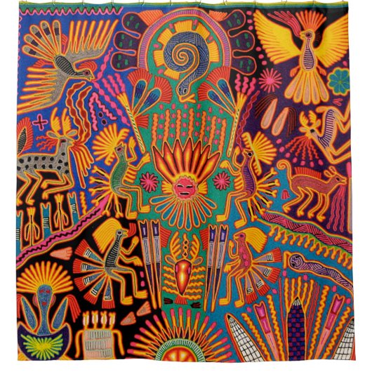 Rideaux De Douche Mexique Mexique Mexique Maya Aztec LatinX Hispaniq (Devant)