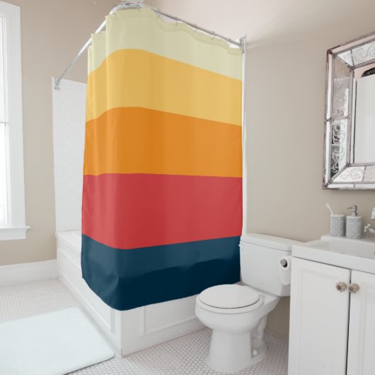 Rideaux De Douche Mi-été Chaleur (En situation)