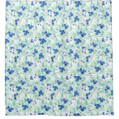 Rideaux De Douche Mi-été Rustique Blueberry Berry Motif d'été 1 (Devant)