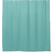 Rideaux De Douche Mid Century Moderne Turquoise solide (Devant)