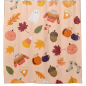 Rideaux De Douche Mignon Automne (Devant)