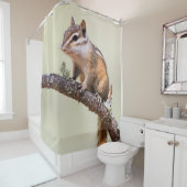 Rideaux De Douche Mignonne chipmunk (En situation)