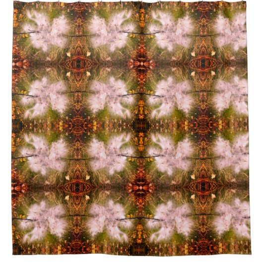 Rideaux De Douche Milkweed | Papillon | Sangria | Miroir (Devant)