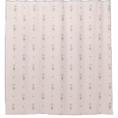 Rideaux De Douche Minimal Wildflower Pattern with Dots (Devant)