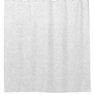 Rideaux De Douche Minuscules points monochromes noirs, gris et crème