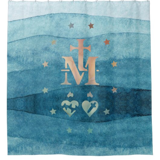 Rideaux De Douche Miraculous Medal (Devant)
