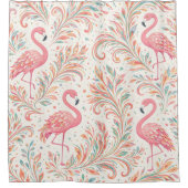Rideaux De Douche Mirage Flamant Rose (Devant)