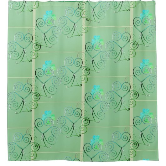 Rideaux De Douche Misty Shamrocks Duvet Cover (Devant)