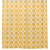 Rideaux De Douche Mod Retro 60's Mustard (Devant)