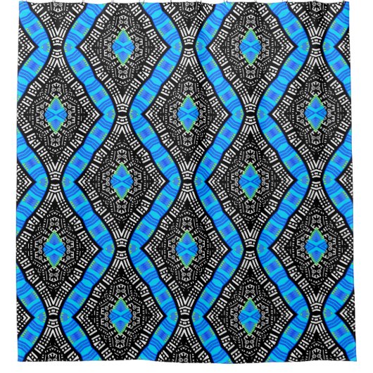 Rideaux De Douche Mode de fabrication (Devant)