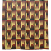 Rideaux De Douche Mode motif élégant - Géométrique Moderne Élégant (Devant)