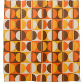 Rideaux De Douche Modèle abstrait géométrique moderne du milieu du s (Devant)