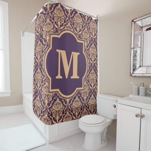 Rideaux De Douche Modèle Damask (En situation)