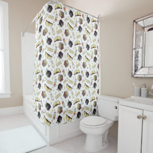 Rideaux De Douche Modèle de sorts et de livres HARRY POTTER™