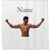 Rideaux De Douche Modèle Fitness Homme Thunder_Cove (Devant)