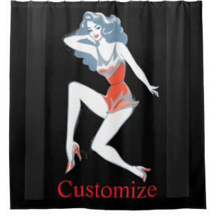 Rideaux De Douche Modèle flamboyant Poster Thunder_Cove