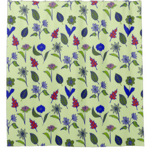 Rideaux De Douche Modèle floral cool