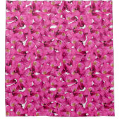 Rideaux De Douche Modèle rose de pavots floraux (Devant)