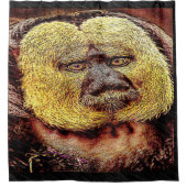 Rideaux De Douche Modèles Primate : Singe Saki à visage blanc (Devant)