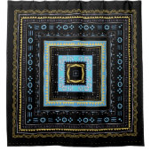 Rideaux De Douche Modern Mudcloth Print (Devant)